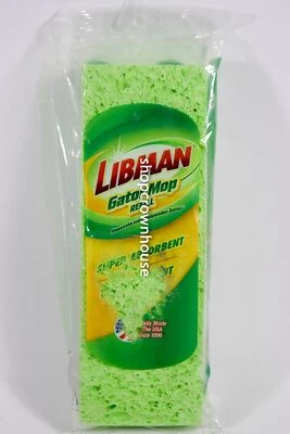 Libman GATOR MOP HEAD REFILL Tear Resistant Super Absorbent #03021 - Image 1 of 2