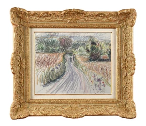CLAUDE BONIN-PISSARRO (1921-2021) SCHÖNE LANDSCHAFT MIT GALARGUES IM HERAULT (72) - Bild 1 von 2