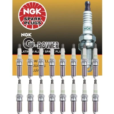 Genuine NGK Platinum Spark Plug 16PCS for Ford F-150/ F-250 F-350 Super Duty V8 - Image 1 of 4