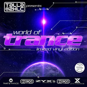 LP CD Talla 2XLC Presents World of Trance Limited Coloured Vinyl + CD - Picture 1 of 1