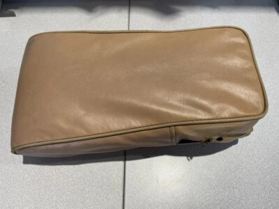 Interior Armrest Center Folding Seat 1976-91 Jeep Grand Wagoneer J10 FSJ Tan - Image 1 of 4