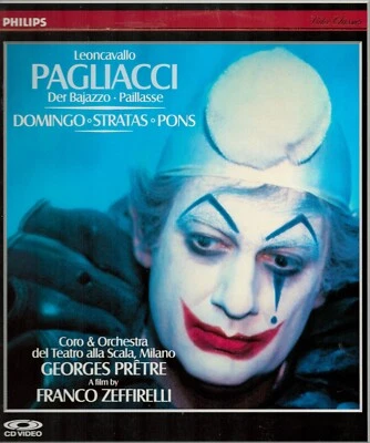 Pagliacci starring José Plácido Domingo & Teresa Stratas  CD Video - Image 1 of 4