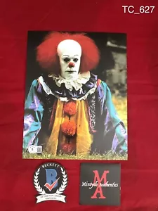 Tim Curry handsigniert signiert 8x10 Foto Pennywise IT Horror Beckett COA - Bild 1 von 2