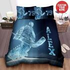 Ice Hockey Goalie Custom With Your Name Quilt Duvet Cover Set Doona Cover