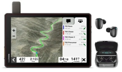 Garmin Tread XL Baja Chase Edition 10" Off-Road Navigator con paquete de auriculares negros Foto 1 de 4
