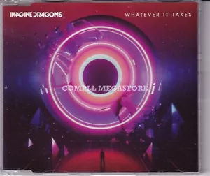 IMAGINE DRAGONS - WHATEVER IT TAKES / 2017 CD Single (EU) THUNDER OFFICIAL REMIX - Picture 1 of 2