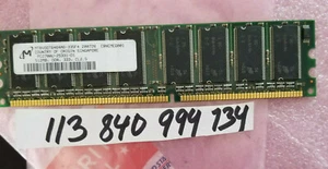 512MB PC RAM DDR1 333 PC2700 DDR 333 184PIN NON-ECC CL2.5 SINGLE RANK 1RX8 32X8 - Picture 1 of 1