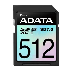 AData 512GB Premier Extreme SD Express Card SDXC PCIe Gen3 ASD512GEX3L1-C - Picture 1 of 2