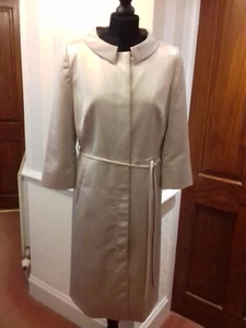 Coast special occasion satin coat beige 14 Wedding MOB Special occasion - Picture 1 of 11