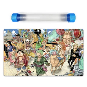 O-P Family Playing Mat Trading Card Game CCG OPCG Playmat Free Best Tube - Picture 1 of 2