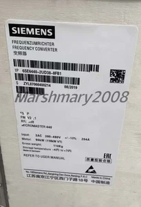 6SE6 440-2UD38-8FB1 NEW SIEMENS 6SE6440-2UD38-8FB1 MICROMASTER 440 90kW 380V - Picture 1 of 3