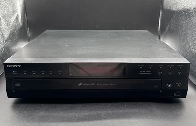 Sony CDP-CE500 5 Disc Changer CD to USB Recorder Player No Remote - TESTED -  - Image 1 of 4