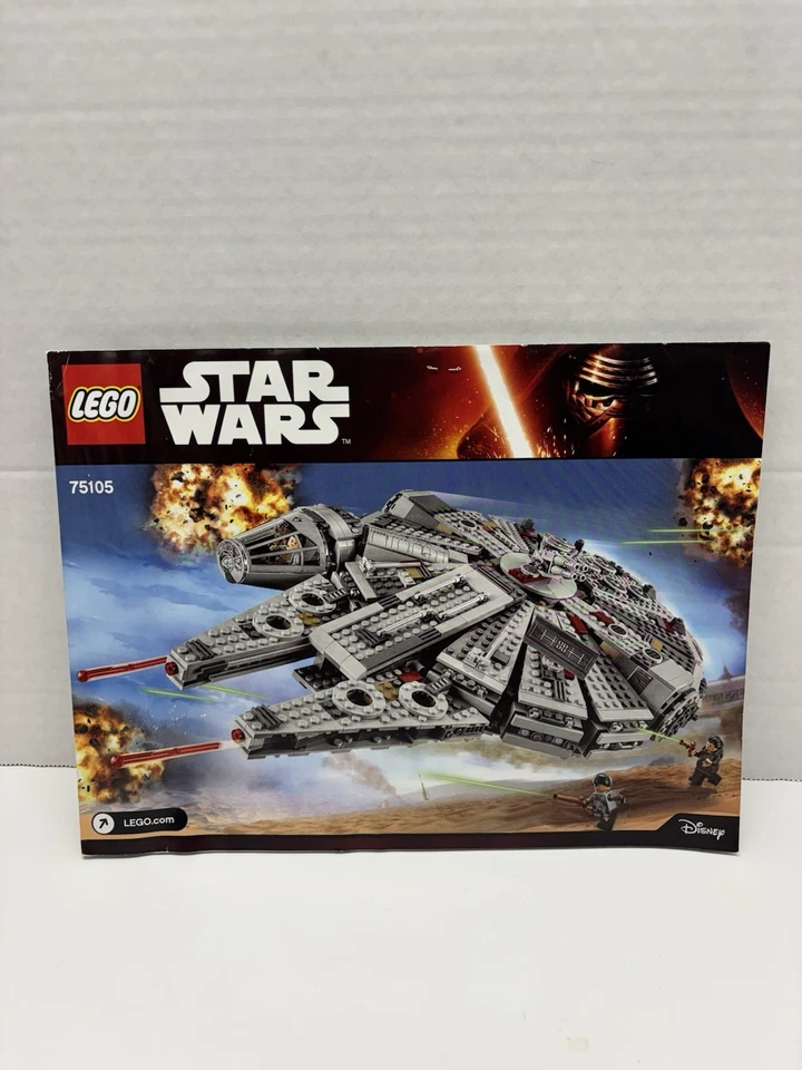 Lego Star Wars Halcón Milenario 75105 Manual de instrucciones Folleto SOLO Foto 1 de 1