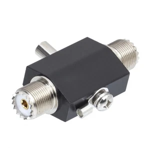 DC~1000MHz Coaxial Thunder Arrestor PL259 Female To PL259 Female Adapter - Afbeelding 1 van 6