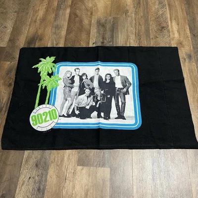 Funda de Almohada Beverly Hills 90210 De Colección Negra Rara Doble Cara Foto 1 de 4