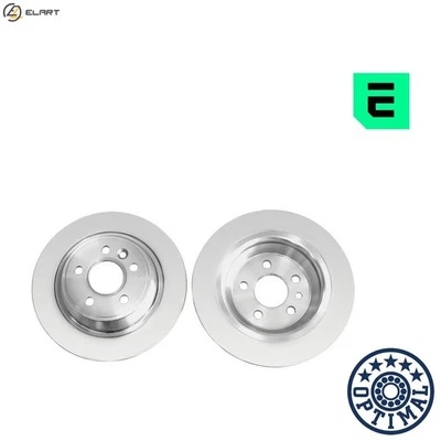 2x BRAKE DISC BS-8258C FOR LAND ROVER RANGE/EVOQUE/Convertible/SUV FORD 2.2L - Image 1 of 4