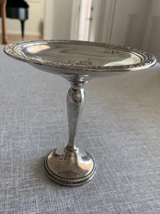 Frank Whiting Tiger Lily Sterlingsilber Kompott/Süßigkeitenschale - gewichtet 5,8" hoch - Bild 1 von 13