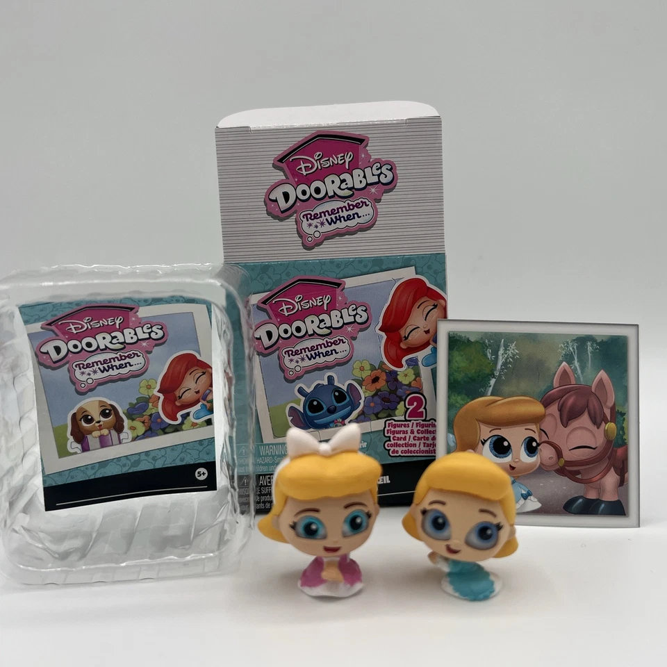 Disney Doorables Remember When Series Mini Peek 2 Figure Pack
