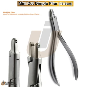 Dental Locher Mini Punkt Grübchen Zange klar Aligner unsichtbare Halter Zahnspange - Bild 1 von 5
