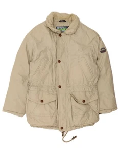 DIADORA Mens Padded Jacket UK 38 Medium Beige Polyester AK09 - Picture 1 of 4