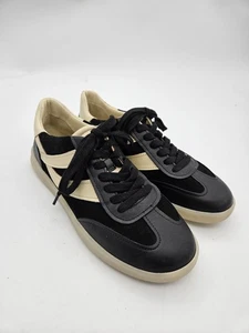 Vince Oasis Moonlight schwarze Leder-Schnürschuhe Damengröße 9 US EU 40 - Bild 1 von 7