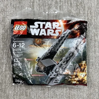 LEGO Star Wars: Kylo Ren's Command Shuttle (30279) Polybag RETIRED New Sealed  - Image 1 of 2