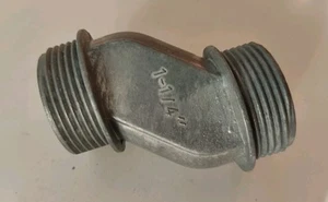 1 1/4 Zoll starrer versetzter Rohrnippel - Bild 1 von 2