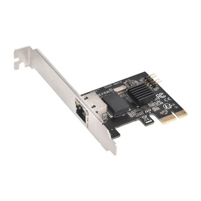SilverStone ECL01 2.5G Netzwerkkarte PCIe Nic PCI-Express 2500 Mbps SST-ECL01 - Immagine 1 di 4