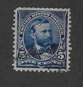 US 281, 5 cents blue,Grant,1898, VF+ - Picture 1 of 2