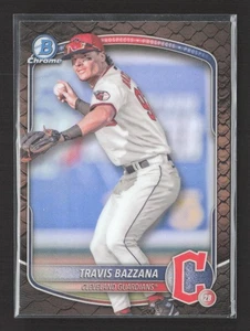 2025 Bowman - Chrome Prospects Travis Bazzana #BCP-131 Reptilian Refractor (RC) - Picture 1 of 2