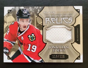 2015-16 Black Diamond Jonathan Toews Diamond Mine Relics 119/125 Blackhawks - Imagen 1 de 3