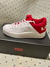 Levi’s women’s Sneakers shoes size 6 Red White