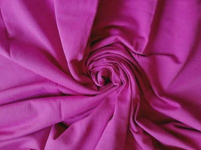 Vintage 1-Way Stretch Jersey Knit Purple Fabric One Piece 66" W X 35" L New - Image 1 of 4