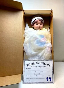 Special Welcome Baby Doll JONATHAN w/ Birth Certificate, NIB - Picture 1 of 3