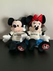 Disney Parks Mouseketeer Mickey & Minnie Mouse Plush NWT The Mickey Mouse Club
