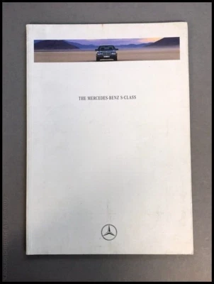 1992 Mercedes Benz 400SEL 500SEL 600SEL 58-page Car Sales Brochure Catalog Foto 1 de 4