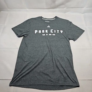 Park City Utah Adidas T Shirt Uomo Large - Foto 1 di 7