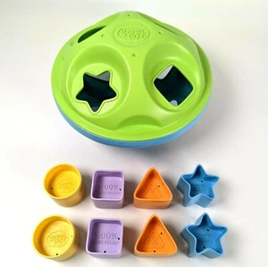 Green Toys Shape Sorter Multicolored Complete USA Recycled - Picture 1 of 5