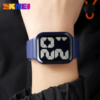 Moda Mujer Digital Hombre LED Relojes Electrónicos Impermeable SKMEI 1995 50m Reloj Foto 1 de 4