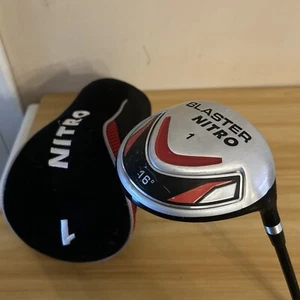 Nitro BLASTER 16 Degree 1 Wood/Driver Junior Flex Shaft 38” RH W/ Sleeve - Picture 1 of 7