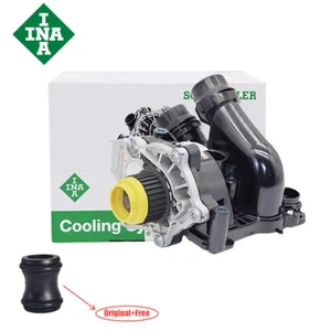 INA Water Pump Thermostat Assembly 06H121026 For VW Golf Jetta Passat Bettle GTI - Picture 1 of 7