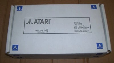Atari Tt 030 Computer Abnehmbar Weiß Panel Festplatte Set Neu Verpackt - Bild 1 von 4