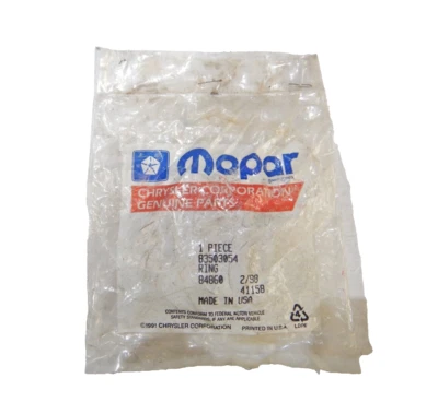 Anillo de eje Mopar OEM NOS Jeep Grand Cherokee WJ 01-04 83503054 Foto 1 de 4