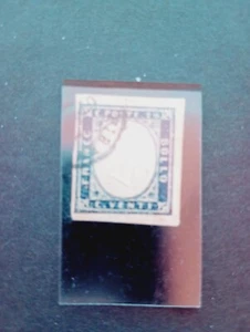 Antichi Stati Sardegna 1855 20 cent. azzurro usato - Foto 1 di 1