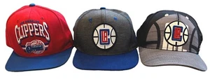 LA Clippers Hat Cap Caps X3 New Era 9FIFTY, Mitchell & Ness, Adidas, Adjustable - Picture 1 of 14