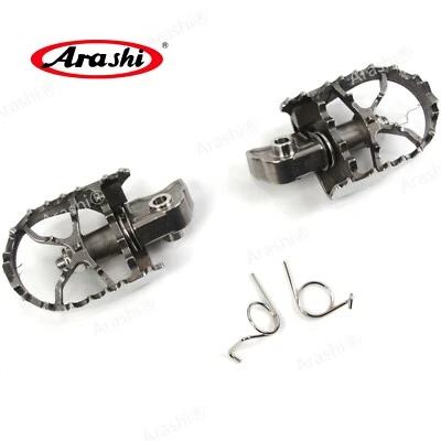 Pedal de estriberas delanteras de pivote ancho para BMW F650GS TWIN 2008-2012 F700GS 2012-2017 Foto 1 de 4