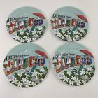 Greetings From Cape Cod Melamine-Ware Dinner Plates 10.5”Set of 4