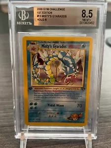 Misty’s Gyarados Holo 1ª Edición - Desafío Gimnasio - BGS 8.5 - (PSA/CGC) - Imagen 1 de 1