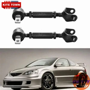 2x Adjustable Rear Alignment Camber Arm For Honda Civic 01-05 Acura RSX EL 01-05 - Picture 1 of 5