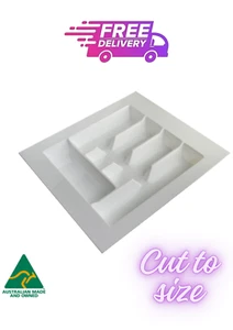 Kitchen Cutlery Tray Large Utensil Organiser Drawer Insert Divider Heavy Duty - Picture 1 of 2